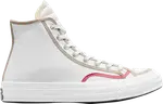 Кроссовки Converse Chuck 70 High Varsity Hybrid Texture White String, белый - фото