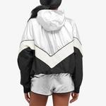 Ветровка Golden Goose Star Patchwork, серебристый, черный - фото 3