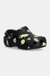 Детские тапочки Crocs CLASSIC GLOW SPACE CLOG, черный - фото