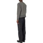 Хлопковый свитшот Maison Margiela, темно-серый - фото 5