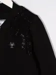 Бомбер Iconic Plein со стразами Philipp Plein Junior, черный - фото 3