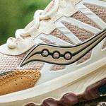 Grid Peak Tan Chino Green Saucony, Хаки Бежевый - фото 10