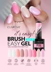 Claresa Nail Gel in a Bottle Brush Easy Gel 5g 8 Medium Beige with Particles - фото 3