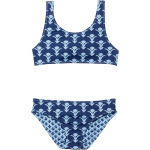 Купальник Vineyard Vines Kids Reversible Block Print Bikini, цвет Deep Bay - фото