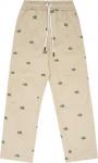 Брюки Palm Angels Broken Palm Chino Pants 'Beige/Green', коричневый - фото