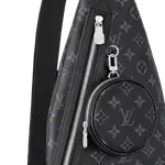 Сумка-слинг Louis Vuitton Duo, черный - фото 4