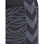 Женские леггинсы Hmlmt Saga Mw без швов HUMMEL, черный - фото 4