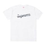 Футболка Supreme Chrome Logo Tee 'White', белый - фото 2
