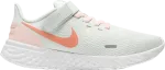 Кроссовки Nike Wmns Revolution 5 FlyEase 'Summit White Crimson Bliss', белый - фото 2