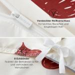 Комплект постельного белья Bedsure, 3 предмета, 155х220/80x80 см, розовый/сердца - фото 5