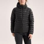 Куртка женская Arcteryx с капюшоном, черный - фото 8