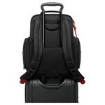 TUMI Рюкзак Nylon мужской черный красный - фото 5