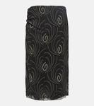 Высокая юбка-карандаш Prada, черный - фото