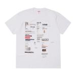 Футболка Supreme Cutouts Tee 'White', белый - фото