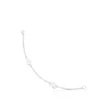 Браслет Tous Bear Oval And Bear Motifs, серебро - фото 3