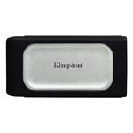 Внешний диск SSD Kingston XS2000, 2 ТБ, cеребристый - фото 4