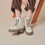 Ботинки Martin Boot женские Gemeiq, хаки - фото 22