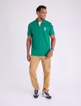 Футболка-поло U.S. Polo Assn Signature Tricot Tape Pique, зеленый - фото 3