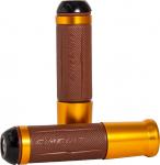 Рукоятка на руль Circuit Equipment SilverStone, коричневый - фото