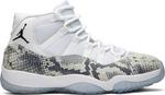 Кроссовки OVO x Air Jordan 11 Retro Snakeskin, белый - фото