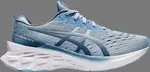 Кроссовки wmns novablast 2 'mist soft sky' Asics, синий - фото 2