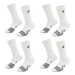 Унисекс высокие носки NICEID, 4 пары (Белые*3+Чёрные) - фото 10