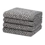 Полотенце для рук MÖVE, 50x100 см, черный - фото