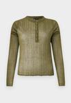 Джемпер GAP HENLEY, Army Green/Olive - фото 5