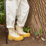 Ботинки женские бежевые Native - фото 7