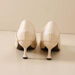 TAOLEI Женские туфли на высоком каблуке Ecru - фото 6