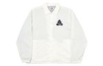 Куртка PALACE Triangle Pattern Logo lapel Jacket Unisex White, белый - фото 2
