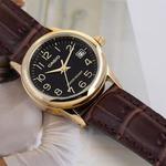 Часы CASIO Quartz Waterproof Brown Strap Brown Analog, коричневый - фото 2