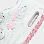 Повседневная обувь Nike Air Max 90 для больших детей для девочек, белый (Размер 22.5 RU) - фото 6