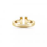 Кольцо Tiffany & Co. Square, желтое золото - фото 2