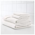 Гостевое полотенце IKEA Vågsjön, 30x50, 2 шт, белый - фото 7