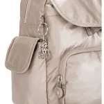 Рюкзак Kipling City Mini 9L, серебряный - фото 5