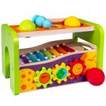 Smily Play, игра с деревянными ударами и тарелками - фото