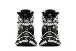 Кроссовки Balenciaga Runner High 'White Black', белый - фото 6