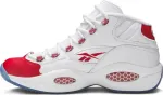Кроссовки question mid 'white pearlized red' 2016 Reebok, белый - фото 4