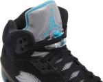 Кроссовки Air Jordan 5 Retro Aqua, черный - фото 9