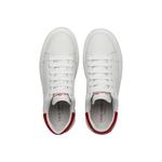 Низкие скейтерские кроссовки мужские VICKI BROWN, красно-белые - фото 2