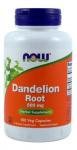 Now Foods, Корень одуванчика 500 мг, 100 капсул - фото
