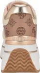 GUESS Женские кроссовки Camrio, Light Pink/Brown Logo Multi 680 - фото 2