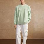 Свитшот Wade Collection Unisex Bamboo Green Lining, зеленый - фото 2