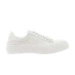 Кроссовки Alexander McQueen Deck Plimsoll 'Optic White', белый - фото