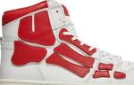 Кроссовки Amiri Skel Top High White Red, белый - фото 2