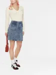 Джинсовая юбка мини Manue A.P.C., синий - фото 2