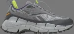 Кроссовки zig kinetica 2.5 edge 'grey lime' Reebok, серый - фото