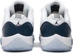 Кроссовки Jordan 11 Retro Low GS Navy Snakeskin 2019, синий - фото 6