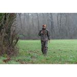 Дождевик 100 SOLOGNAC, темный хаки/зеленый - фото 11